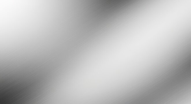 Modern abstract silver metal texture background with subtle white and gray gradient tones. Cold industrial wall surface ,bright, textured, digital