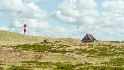 Leuchtturm auf der Insel Sylt