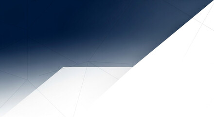 Abstract geometric design with modern gradient of blue and white, perfect for business presentations and creative projects