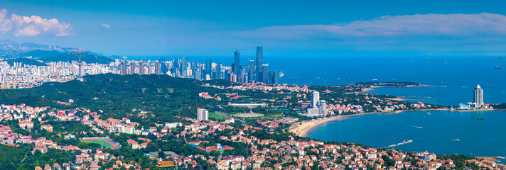 Coastline Urban Environment of Qingdao Historical District, China