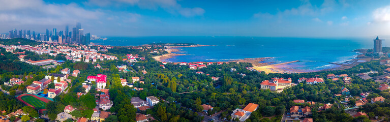 Coastline Urban Environment of Qingdao Historical District, China