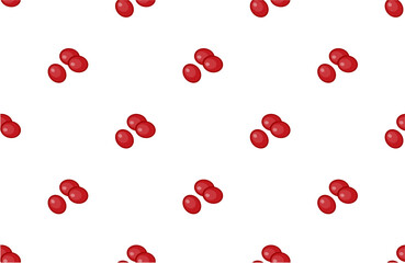 seamless pattern with grapes fruit
