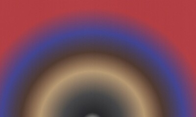 Abstract Gradient Texture with Red, Blue, and Golden Circular Glow – Modern Digital Art Background