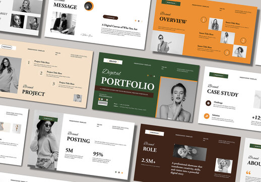 Brand Portfolio Presentation Template