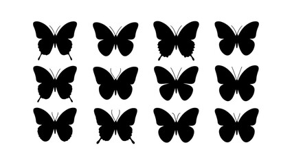 Fototapeta premium Flying Insect Vector Set
