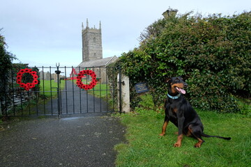 St Eval church cornwall uk 