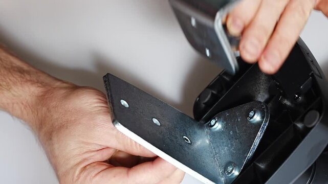 Mounting a bracket with precision for secure installation