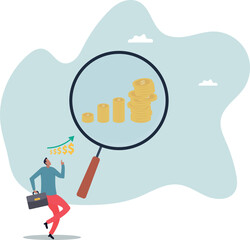 Investment or financial analysis, wealth management or revenue growth, economic or profit improvement,about a man and his life.