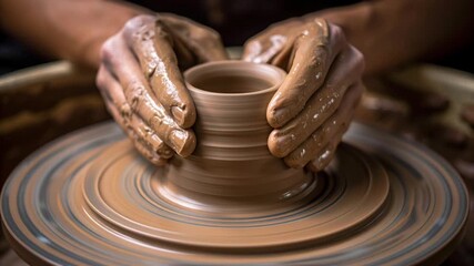 Creative Pottery Craftsmanship Embrace Art of Clay and Wheel with Hands On Techniques for Fulfilling Hobby Experience, national hobby month