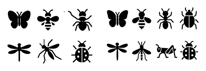 Insect Icon Set