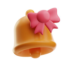 Candy Bell with Pink Bow