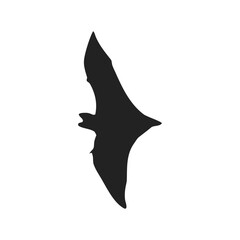 natural bat flying position
