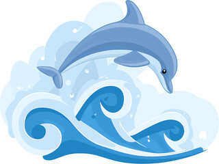 Dolphin vector illustration