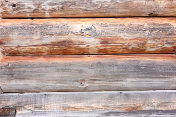 Fototapeta premium Texture of wooden boards as background, closeup