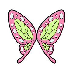 wonderful butterfly design  vector