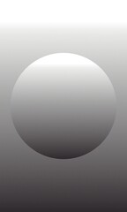 abstract sphere and gradient background