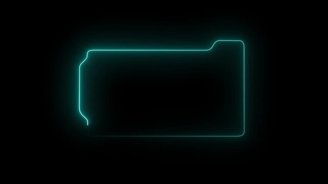 Futuristic digital HUD cyber frame technology for video overlay templates. security hologram frame border 4k background. Digital HUD futuristic motion graphic element cyber with 4k motion video - Powered by Adobe