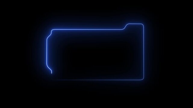 Futuristic digital HUD cyber frame technology for video overlay templates. security hologram frame border 4k background. Digital HUD futuristic motion graphic element cyber with 4k motion video - Powered by Adobe