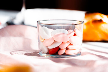 dragée table festivité