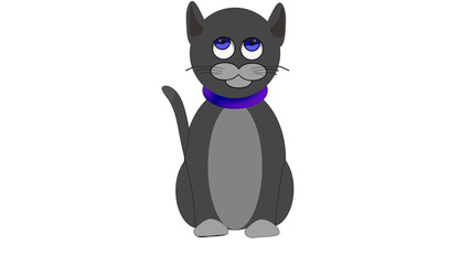 dark gray cat v4