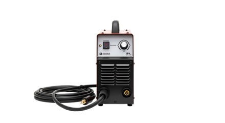 Welding Machine Compact Industrial Equipment with Cables and Control Knob