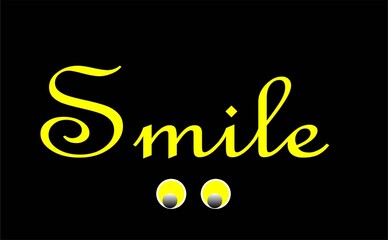 poster with bold happy lettering 