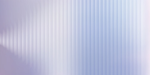 Vector Gray Blurred Glass Gradient background. Vertical Ribbed glass texture. Abstract bg.