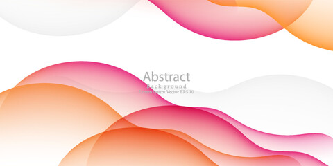 Colorful abstract background with gradient color. Template banner design with liquid shape. modern creative trendy design