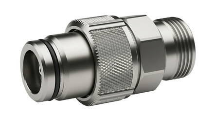 Metallic Push-to-Connect Fitting for Plumbing and Industrial Use