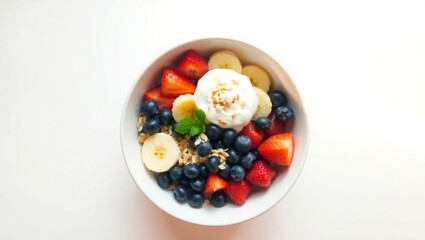 Enjoy vibrant fruit bowl for healthy lifestyle choices