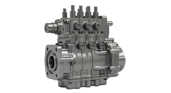 Industrial Hydraulic Pump Metal Machinery Component for Manufacturing Equipment