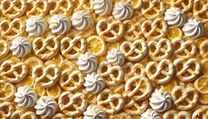Lemon Meringue Pretzels