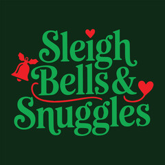 Christmas typography t-shirt design 