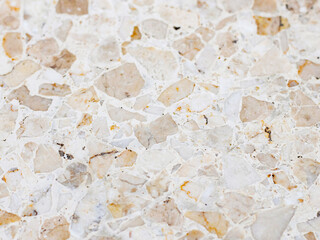 close up of old white marble floor texture