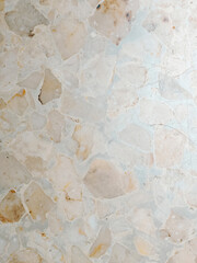 close up of old white marble floor texture