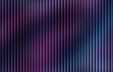 Blue violet magenta gradient striped background, luminous abstract light texture