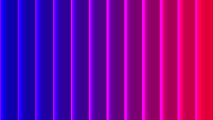 Colorful glowing lines merging from cool blue to hot red, creating a dynamic modern visual gradient pattern.
