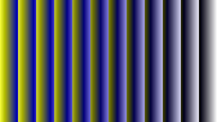 Vibrant gradient pattern transitioning from bright yellow to deep blue and dark tones in geometric form