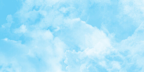 Blue sky in grunge style. A cloud that is in the sky with the bottom right corner. Vector illustration. blue sky and clouds .