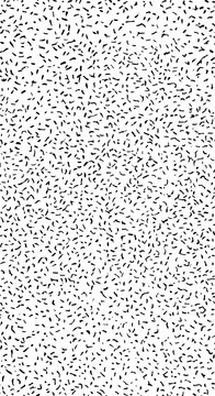 Abstract black dash pattern on white background creates a dynamic and modern texture perfect for design projects