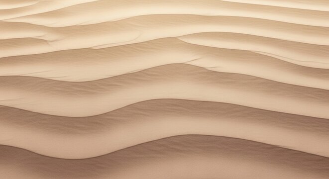 Minimalist Desert Sand Dune Ripple Abstract Background with Natural Waves