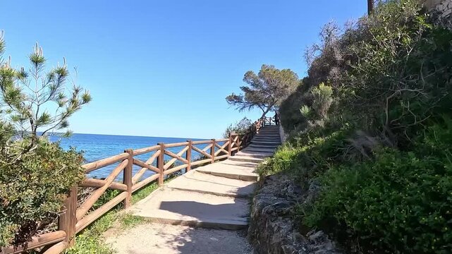 Paseo ecol&oacute;gico de Benissa, Costa Blanca, POV
