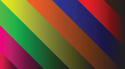 modern different colors abstract background with elegant bright diagonal lines. Simple graphic design element. Futuristic concept. Horizontal banner template. 