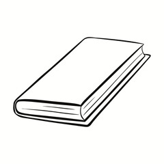 A white blank book with clean, empty pages waiting to be filled with stories, sketches, or ideas — a perfect canvas for creativity and imagination.
