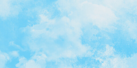 Blue sky in grunge style. A cloud that is in the sky with the bottom right corner. Vector illustration. blue sky and clouds .
