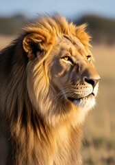 Obraz premium portrait of a lion