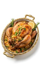 grilled chiken with lemon and herbs