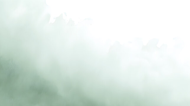 Minimal Watercolor Background in Soft Forest Green with Misty Gradient