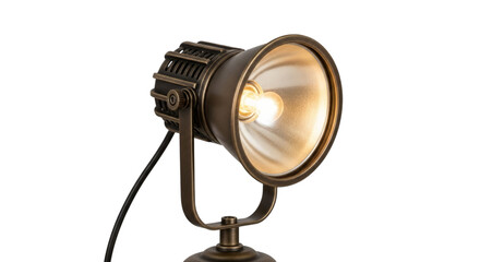 Buy vintage spotlight lamp antique design home lighting fixture on transparent background