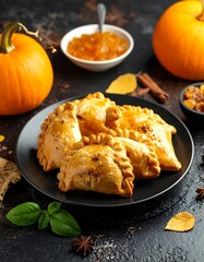 Delicious Pumpkin Empanadas - A Festive Autumn Treat.